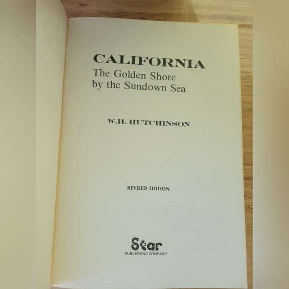 Hutchinson, W.H. California. The Golden Shore by the Sundown Sea. 1984. Illustr - Picture 5 of 10